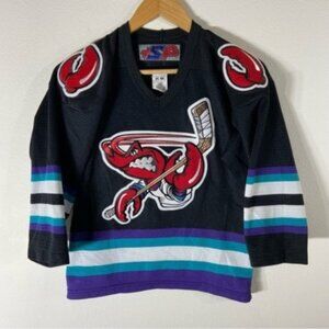 SP Apparel Bossier City Shreveport CHL Mudbugs Jersey. Size Youth S/M.